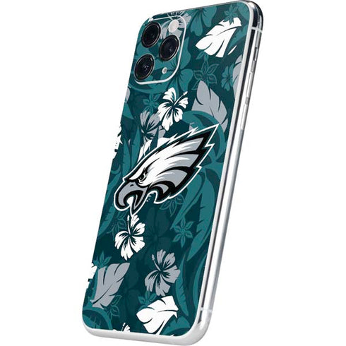 NFL Philadelphia Eagles Tropical Print iPhone 11 Pro Skin