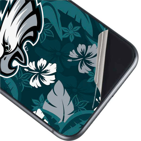 NFL Philadelphia Eagles Tropical Print iPhone 11 Skin