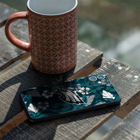 NFL Philadelphia Eagles Tropical Print iPhone 11 Skin