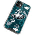 NFL Philadelphia Eagles Tropical Print iPhone 12 Mini Clear Case