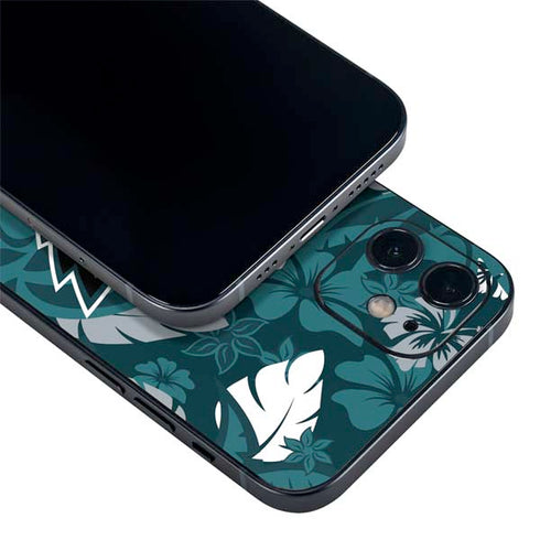 NFL Philadelphia Eagles Tropical Print iPhone 12 Mini Skin