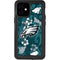 NFL Philadelphia Eagles Tropical Print iPhone 12 Mini Waterproof Case