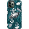 NFL Philadelphia Eagles Tropical Print iPhone 12 Pro Impact Case