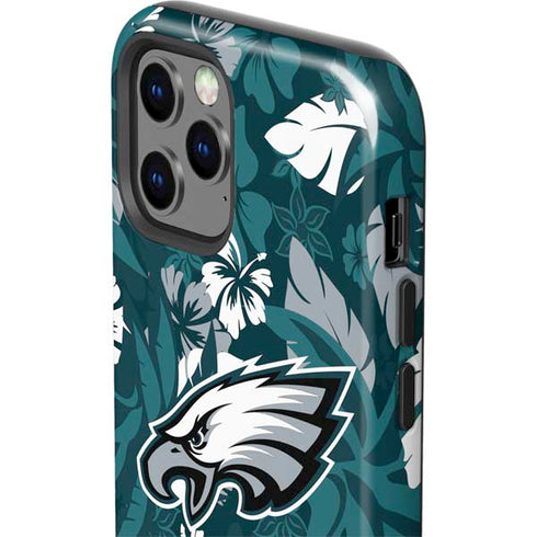 NFL Philadelphia Eagles Tropical Print iPhone 12 Pro Impact Case