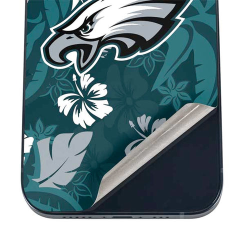NFL Philadelphia Eagles Tropical Print iPhone 12 Skin