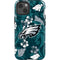 NFL Philadelphia Eagles Tropical Print iPhone 13 Impact Case