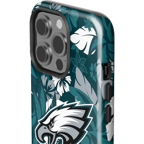 NFL Philadelphia Eagles Tropical Print iPhone 13 Pro Impact Case