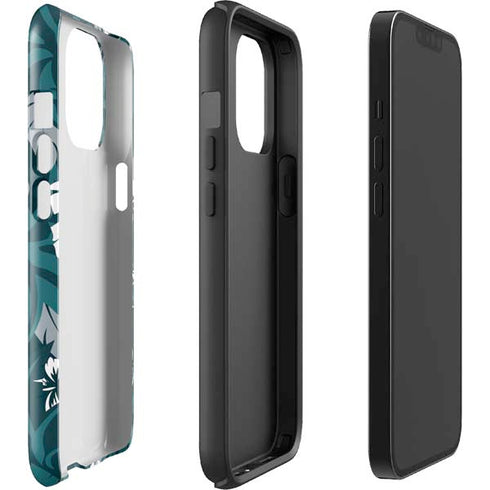 NFL Philadelphia Eagles Tropical Print iPhone 13 Pro Max Impact Case