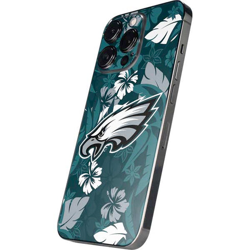 NFL Philadelphia Eagles Tropical Print iPhone 13 Pro Max Skin