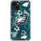 NFL Philadelphia Eagles Tropical Print iPhone 14 Clear Case