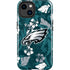 NFL Philadelphia Eagles Tropical Print iPhone 15 Plus Impact Case