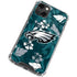 NFL Philadelphia Eagles Tropical Print iPhone 14 Plus Clear Case