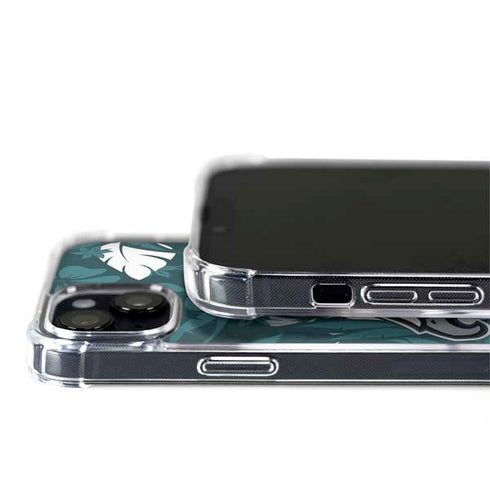 NFL Philadelphia Eagles Tropical Print iPhone 15 Plus MagSafe Case