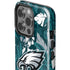 NFL Philadelphia Eagles Tropical Print iPhone 14 Pro Impact Case