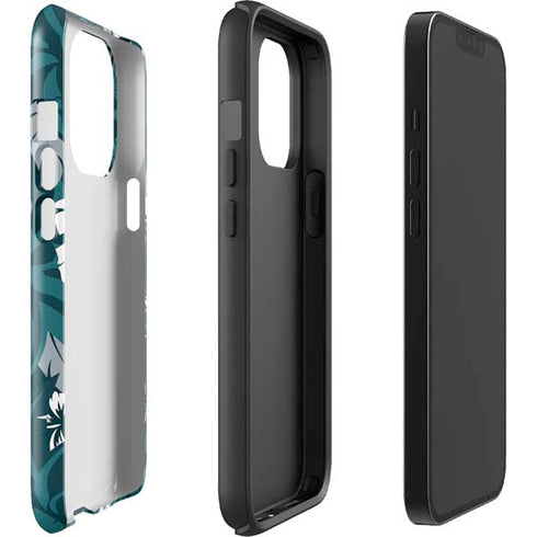 NFL Philadelphia Eagles Tropical Print iPhone 14 Pro Impact Case
