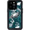 NFL Philadelphia Eagles Tropical Print iPhone 14 Pro Waterproof Case