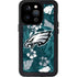 NFL Philadelphia Eagles Tropical Print iPhone 14 Pro Waterproof Case