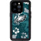 NFL Philadelphia Eagles Tropical Print iPhone 15 Pro Waterproof Case