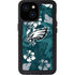 NFL Philadelphia Eagles Tropical Print iPhone 15 Waterproof Case