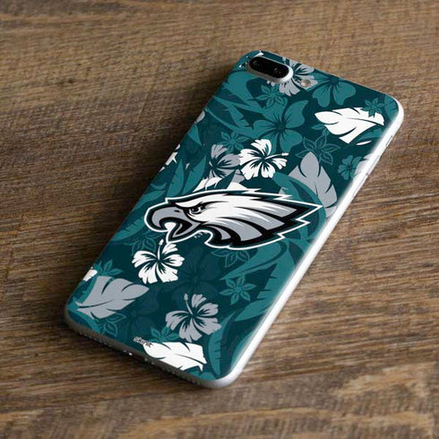 NFL Philadelphia Eagles Tropical Print iPhone 7 Plus Skin