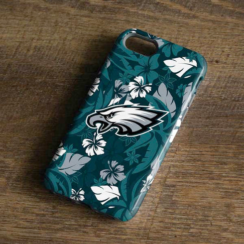 NFL Philadelphia Eagles Tropical Print iPhone 7 Pro Case