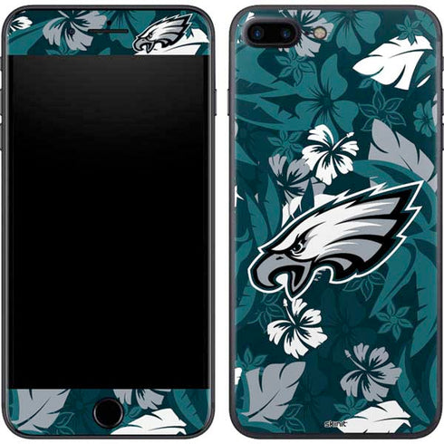 NFL Philadelphia Eagles Tropical Print iPhone 8 Plus Skin