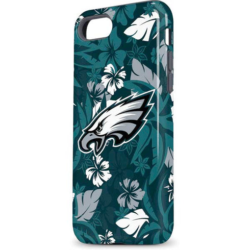 NFL Philadelphia Eagles Tropical Print iPhone 8 Pro Case