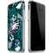 NFL Philadelphia Eagles Tropical Print iPhone SE (2nd & 3rd Gen) Clear Case