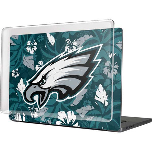NFL Philadelphia Eagles Tropical Print MacBook Pro 16in (2021-25) Case plus Skin