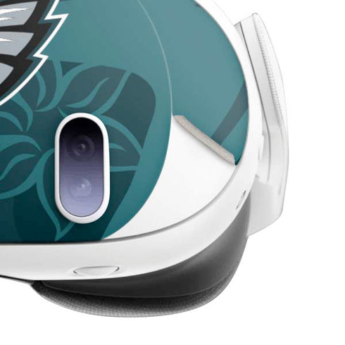 NFL Philadelphia Eagles Tropical Print Meta Quest 3 Skin