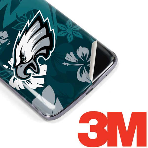 NFL Philadelphia Eagles Tropical Print Moto E5 Plus Skin