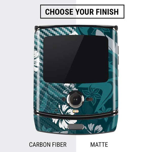 NFL Philadelphia Eagles Tropical Print Motorola RAZR Skin