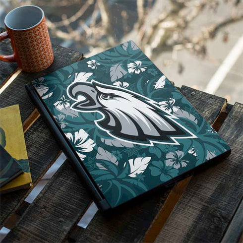 NFL Philadelphia Eagles Tropical Print MSI GS65 Stealth Laptop Skin
