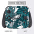 NFL Philadelphia Eagles Tropical Print Nintendo Switch Bundle Skin