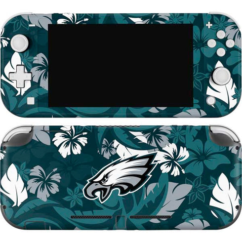 NFL Philadelphia Eagles Tropical Print Nintendo Switch Lite Skin