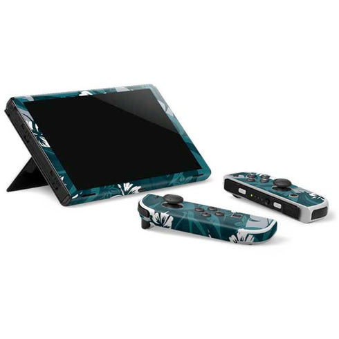 NFL Philadelphia Eagles Tropical Print Nintendo Switch OLED (2021) Skin