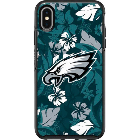 NFL Philadelphia Eagles Tropical Print Otterbox Symmetry iPhone Skin