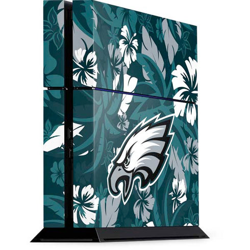 NFL Philadelphia Eagles Tropical Print PS4 Console Skin