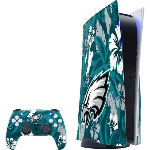 NFL Philadelphia Eagles Tropical Print PS5 Bundle Skin