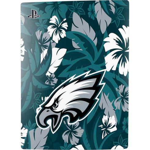 NFL Philadelphia Eagles Tropical Print PS5 Console Skin