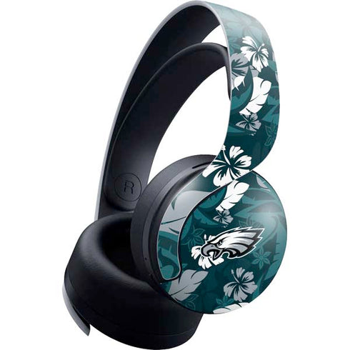 NFL Philadelphia Eagles Tropical Print PULSE 3D Wireless Headset for PS5 Skin