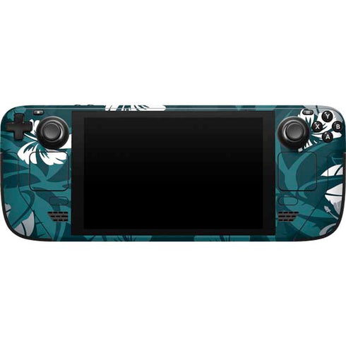 NFL Philadelphia Eagles Tropical Print Steam Deck Handheld Gaming Computer Skin