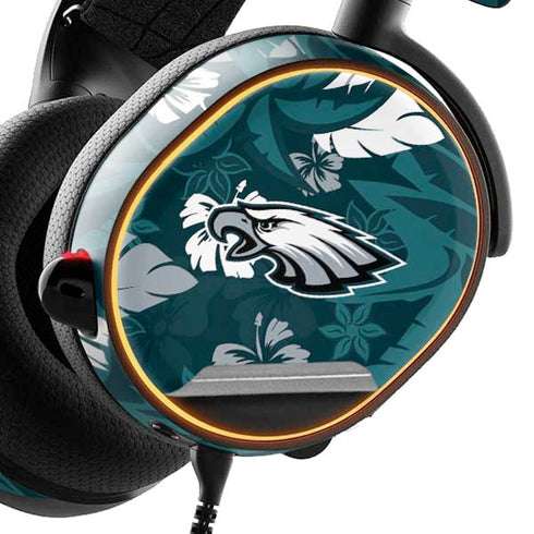 NFL Philadelphia Eagles Tropical Print SteelSeries Arctis 3 Skin
