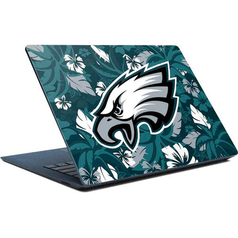NFL Philadelphia Eagles Tropical Print Surface Laptop Skin