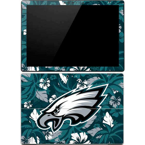 NFL Philadelphia Eagles Tropical Print Surface Pro 4 Skin