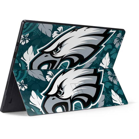 NFL Philadelphia Eagles Tropical Print Surface Pro 7 Skin