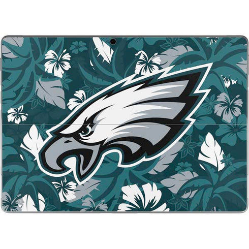NFL Philadelphia Eagles Tropical Print Surface Pro 8 Skin