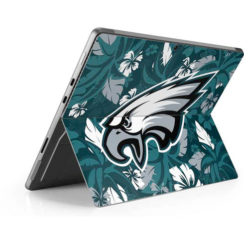 NFL Philadelphia Eagles Tropical Print Surface Pro 8 Skin