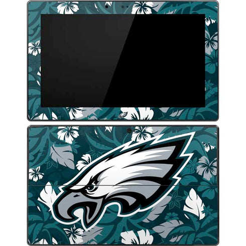 NFL Philadelphia Eagles Tropical Print Surface Pro Tablet Skin