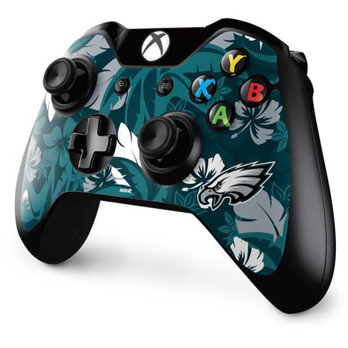 NFL Philadelphia Eagles Tropical Print Xbox One Controller Skin